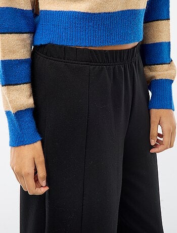 Calças de fato de treino forma barril