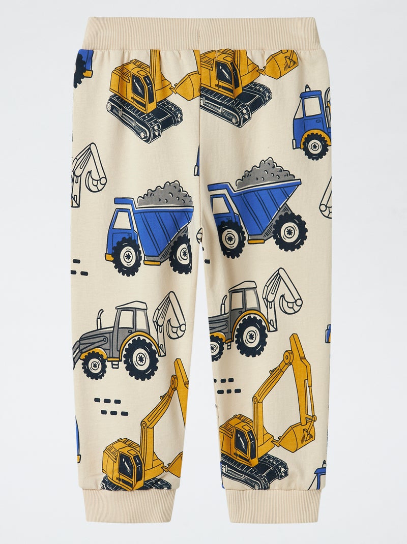 Calças de fato de treino 'Guppy' Bege - Kiabi