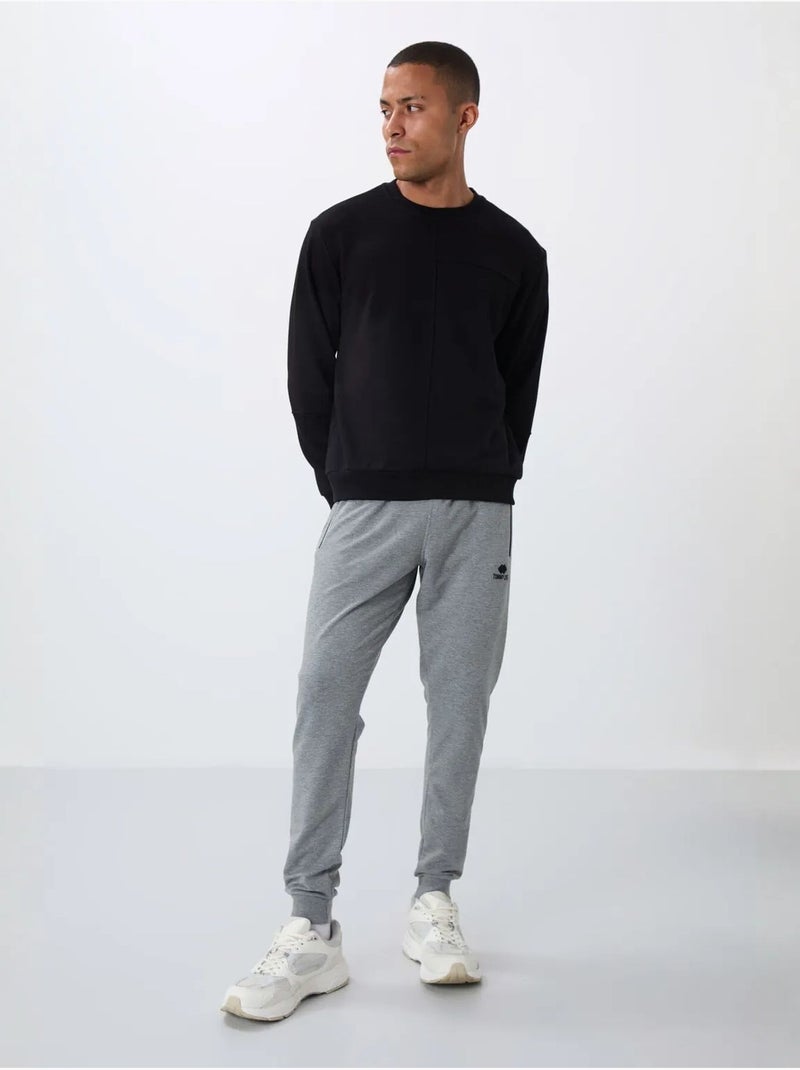 Calças de fato de treino jogger de homem com bolso com fecho tommy Cinza - Kiabi