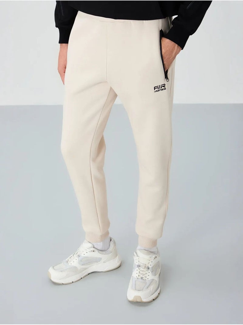 Calças de fato de treino jogger de homem tommy Bege natural - Kiabi