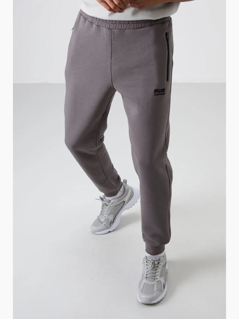 Calças de fato de treino jogger de homem tommy Cinza-preto - Kiabi
