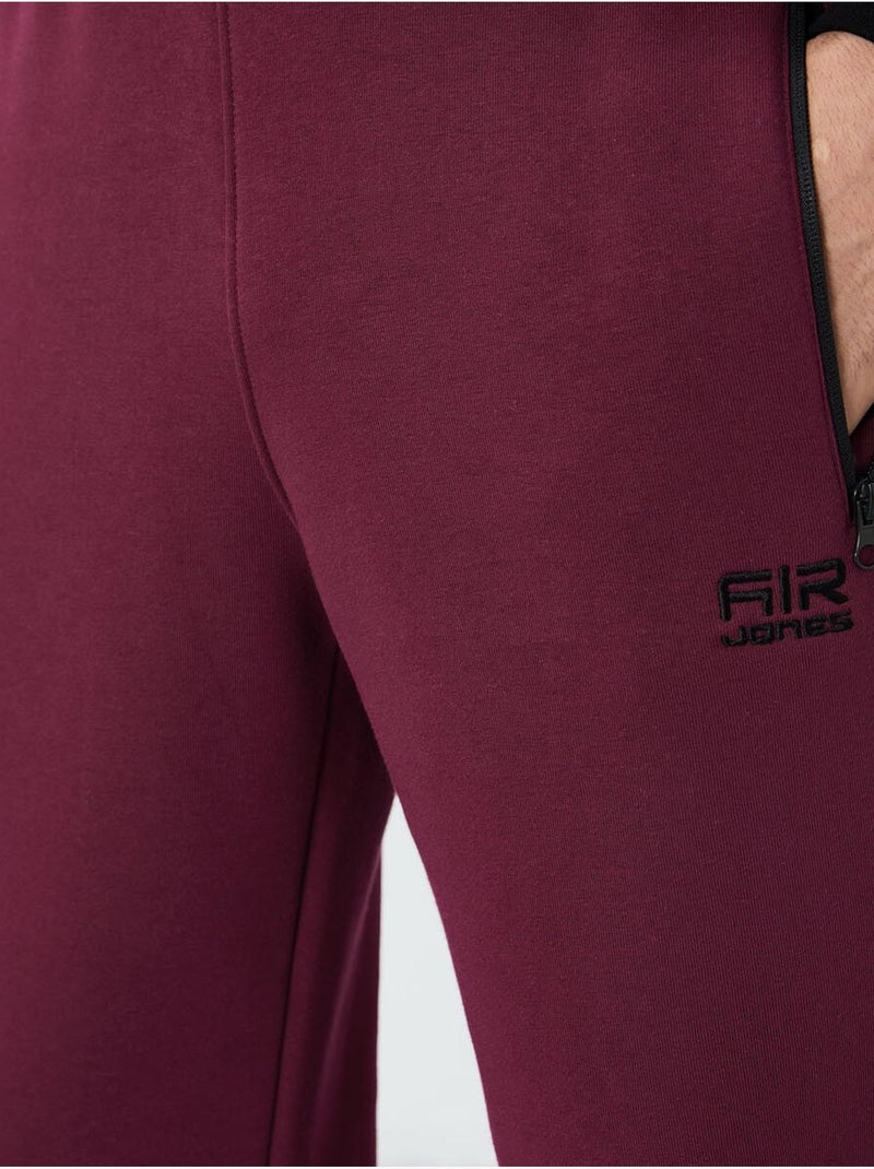 Calças de fato de treino jogger de homem tommy Vermelho bordô - Kiabi