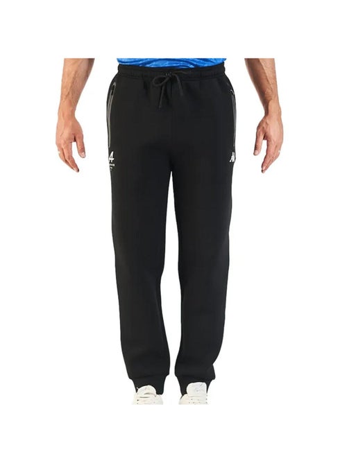 Calças de fato de treino kappa atrepy alpine f1 pretas para homem - Kiabi