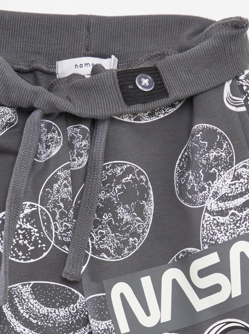 Calças de fato de treino 'La Nasa' - 'Name it' CINZA - Kiabi