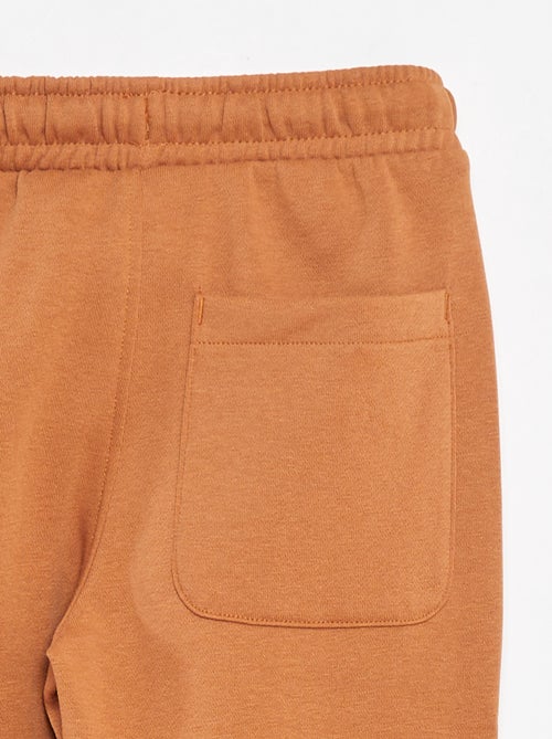 Calças de fato de treino lisas - Corte mais justo - Kiabi