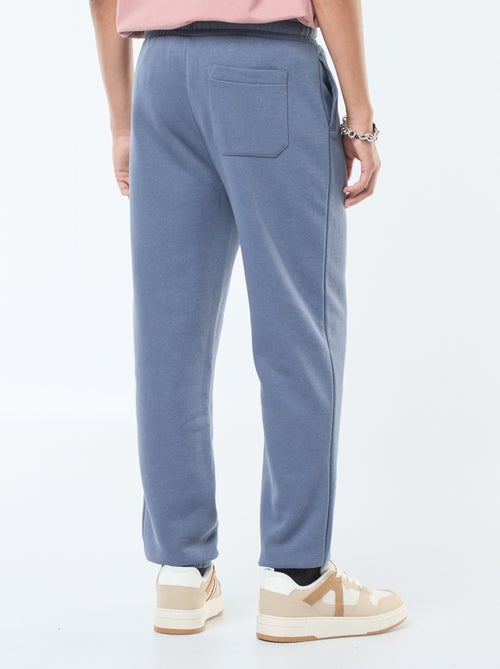 Calças de fato de treino lisas com atilhos para atar na cintura - Kiabi