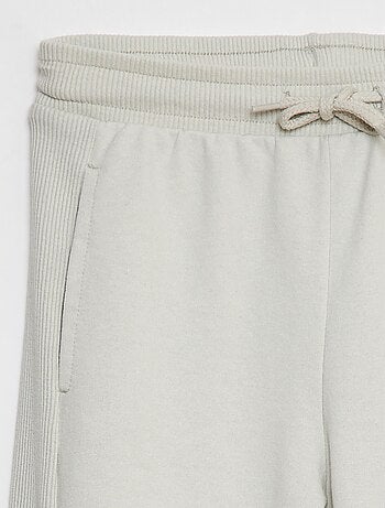 Calças de fato de treino lisas com bolsos