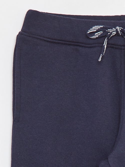 Calças de fato de treino matizadas com cinto ajustável - Kiabi