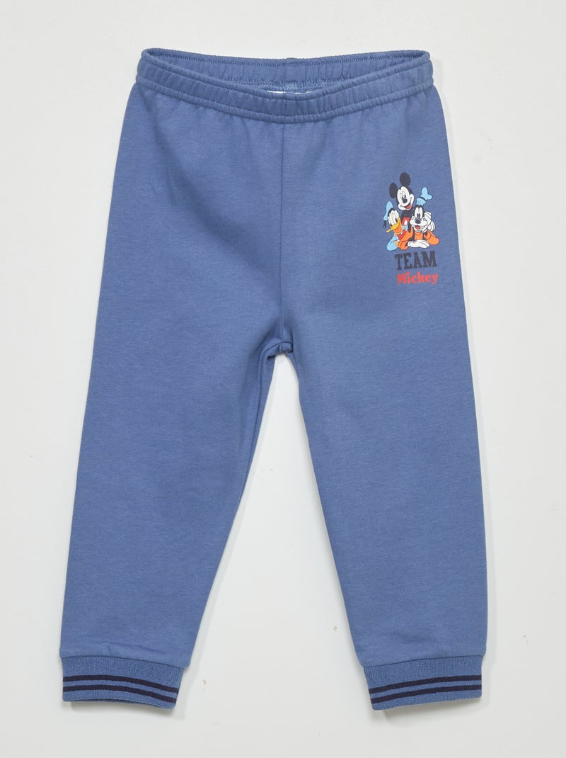 Calças de fato de treino 'Mickey' Azul - Kiabi