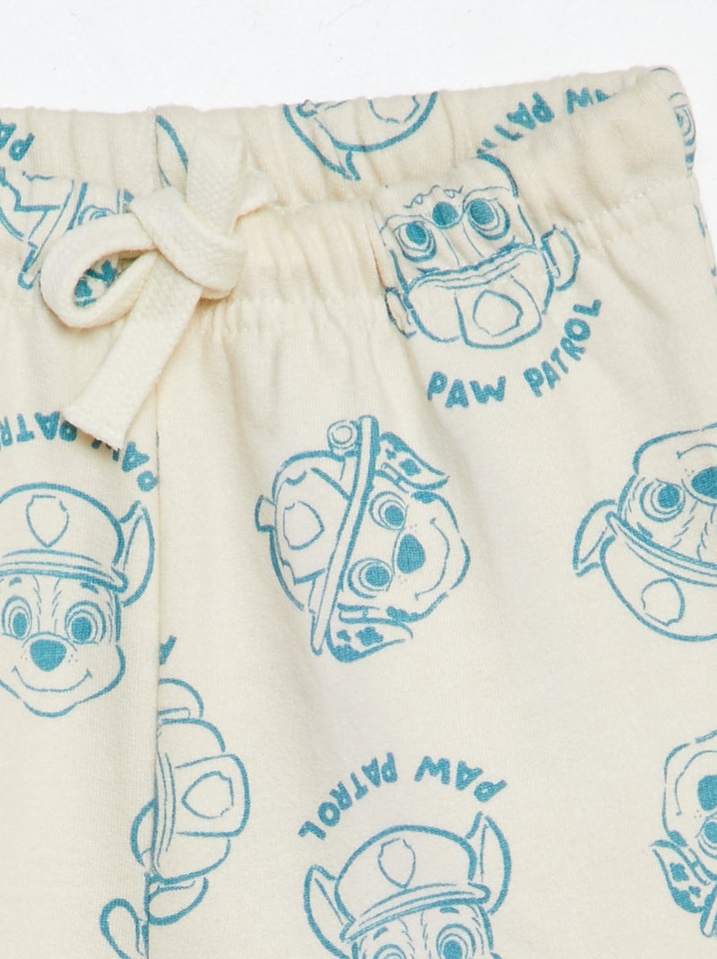 Calças de fato de treino 'Patrulha Pata' BRANCO - Kiabi