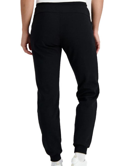 Calças de Fato de Treino Pretas Le Coq Sportif Regular para Mulher - Kiabi Calças de Fato de Treino Pretas Le Coq Sportif Regular para Mulher - Kiabi