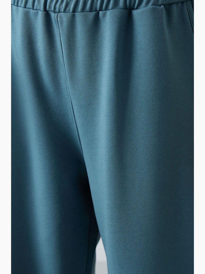 Calças de fato de treino pull-on de perna larga tommy Azul - Kiabi