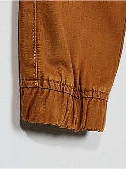 Calças de fato de treino regulares com bolso com fecho - Kiabi