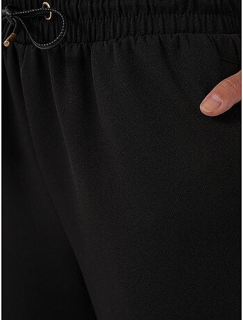 Calças de fato de treino skinny com cintura elástica e cordão bdart