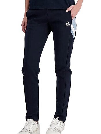 Calças de Fato de Treino Slim Le Coq Sportif N°1 para Mulher Azul-Marinho