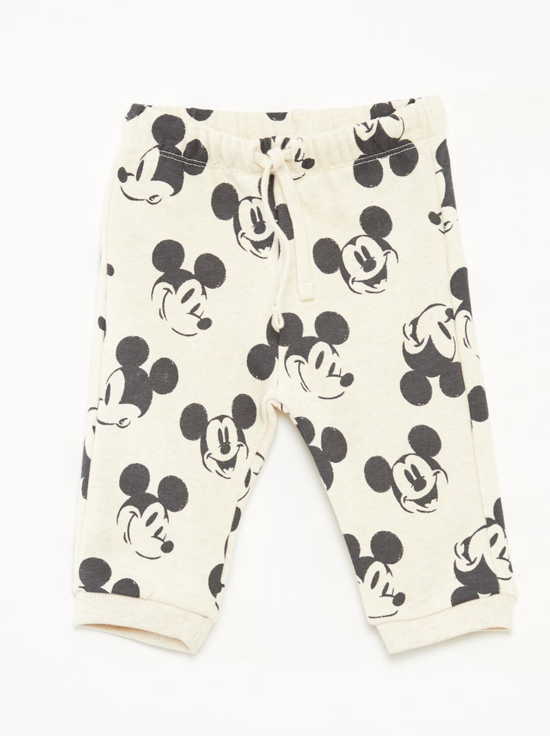 Calças de fato de treino Stitch - Disney Bege - Kiabi