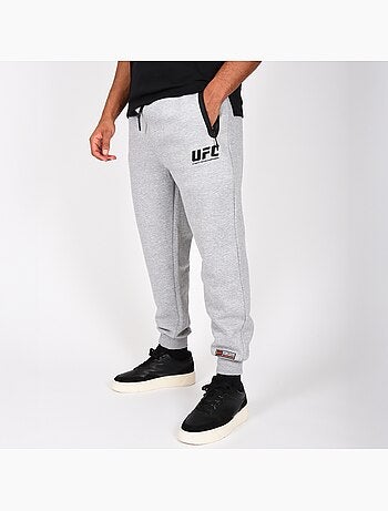 Calças de fato de treino ufc homem cinzento streetwear treino