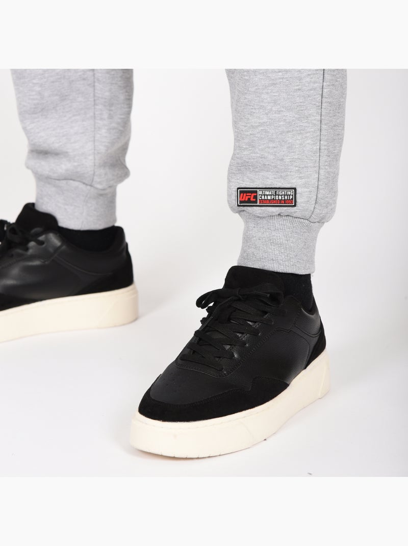 Calças de fato de treino ufc homem cinzento streetwear treino Cinza - Kiabi