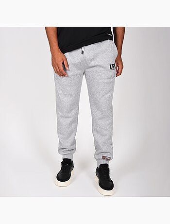 Calças de fato de treino ufc homem cinzento streetwear treino