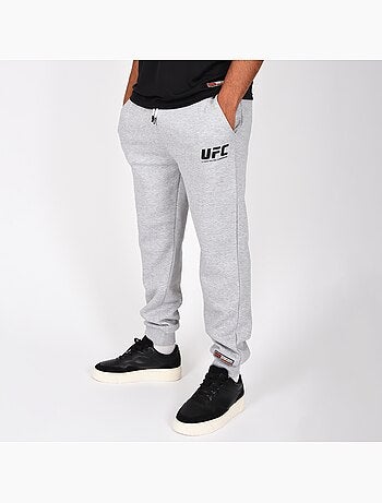 Calças de fato de treino ufc homem cinzento streetwear treino