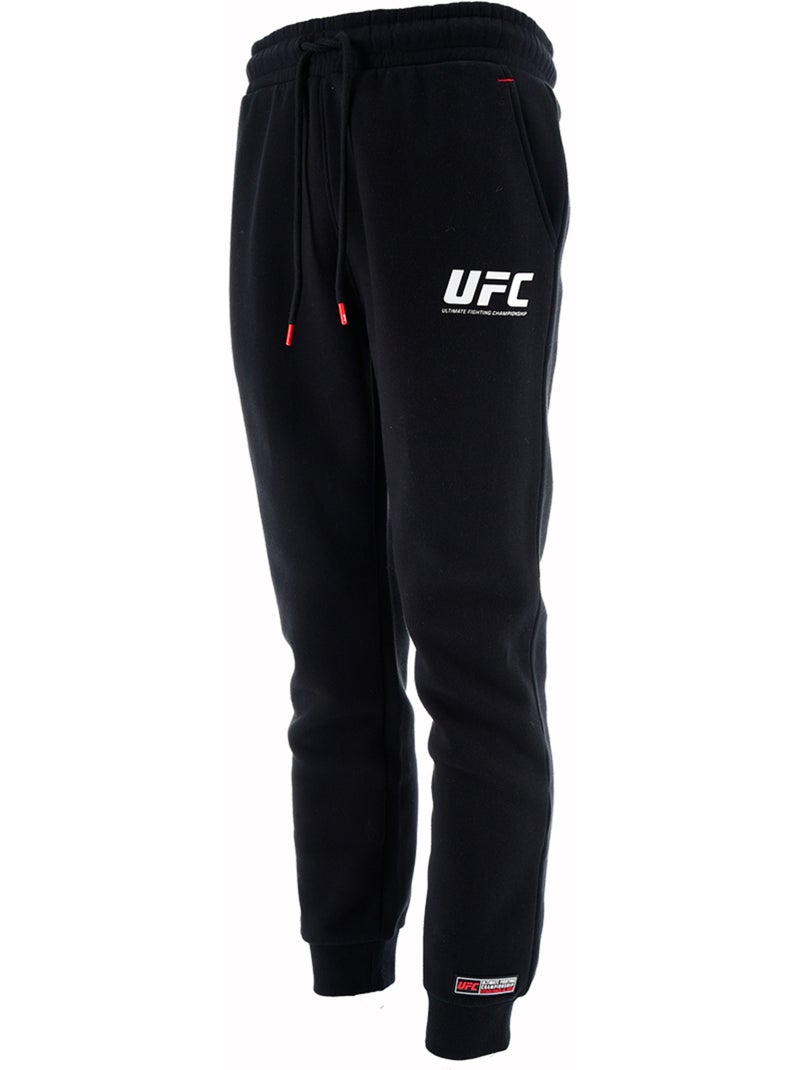 Calças de fato de treino ufc homem preto calças desporto training fitness Preto - Kiabi