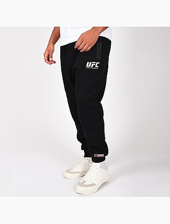 Calças de fato de treino ufc homem preto calças desporto training fitness