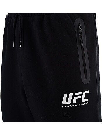 Calças de fato de treino ufc homem preto calças desporto training fitness