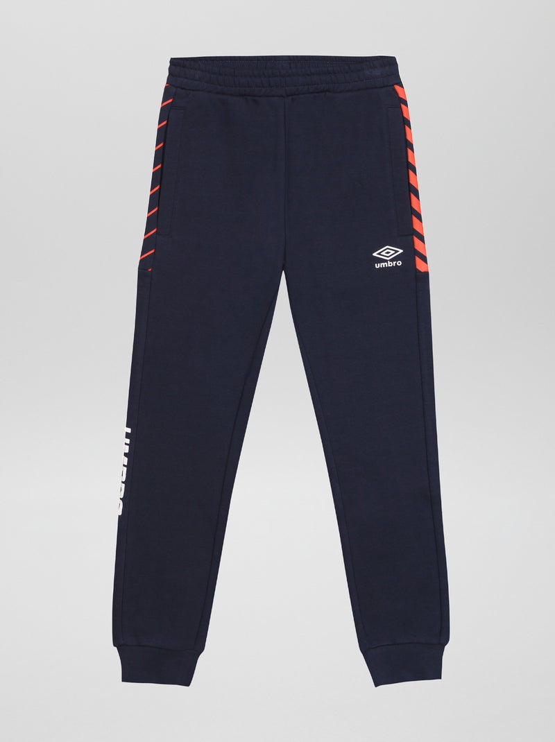 Calças de fato de treino 'Umbro' em moletão AZUL - Kiabi