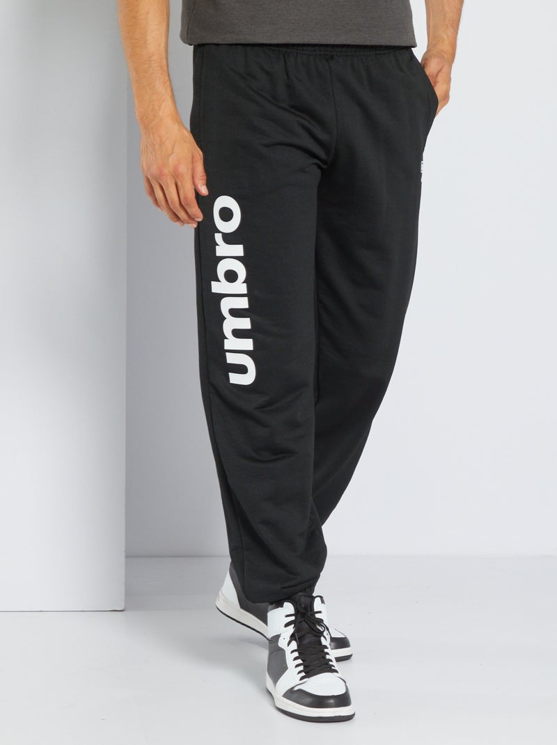 Calças de fato de treino 'Umbro' PRETO - Kiabi