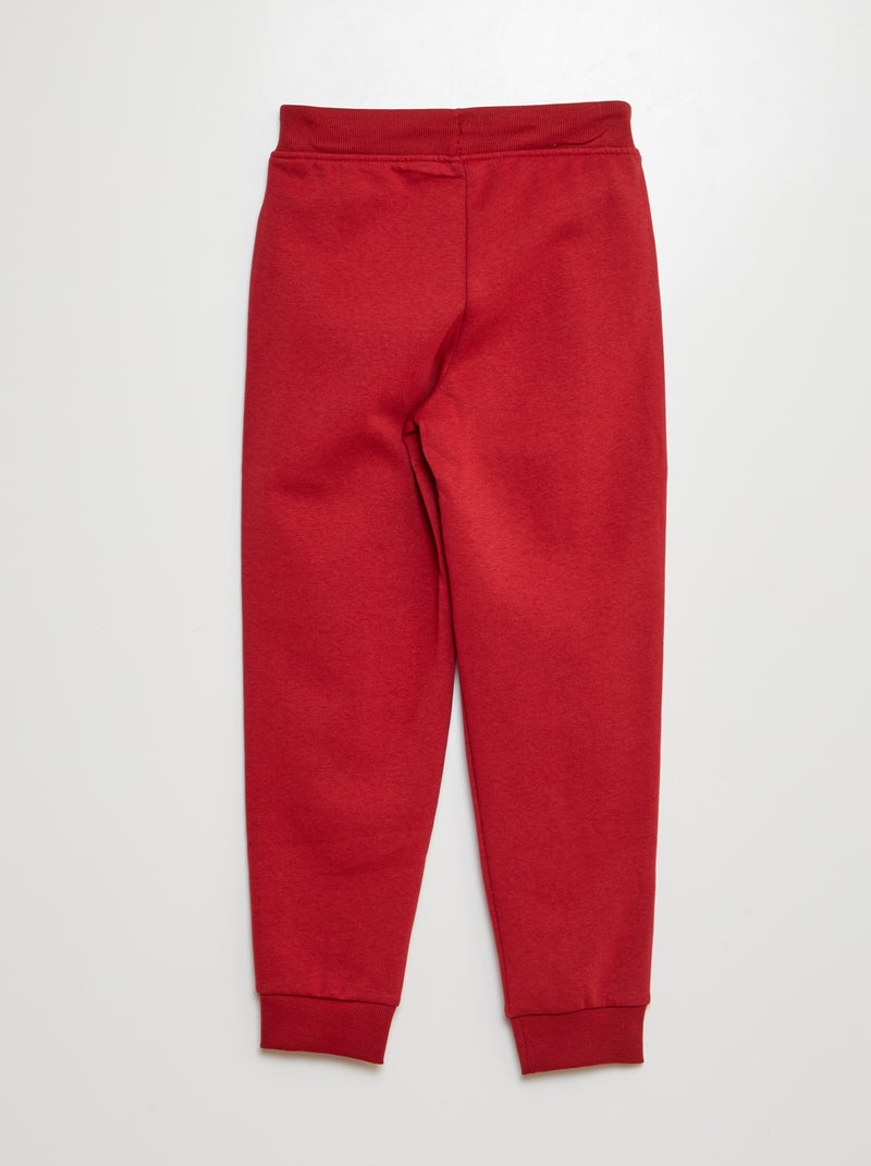 Calças de fato de treino Vermelho - Kiabi