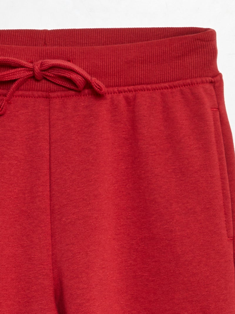 Calças de fato de treino Vermelho - Kiabi