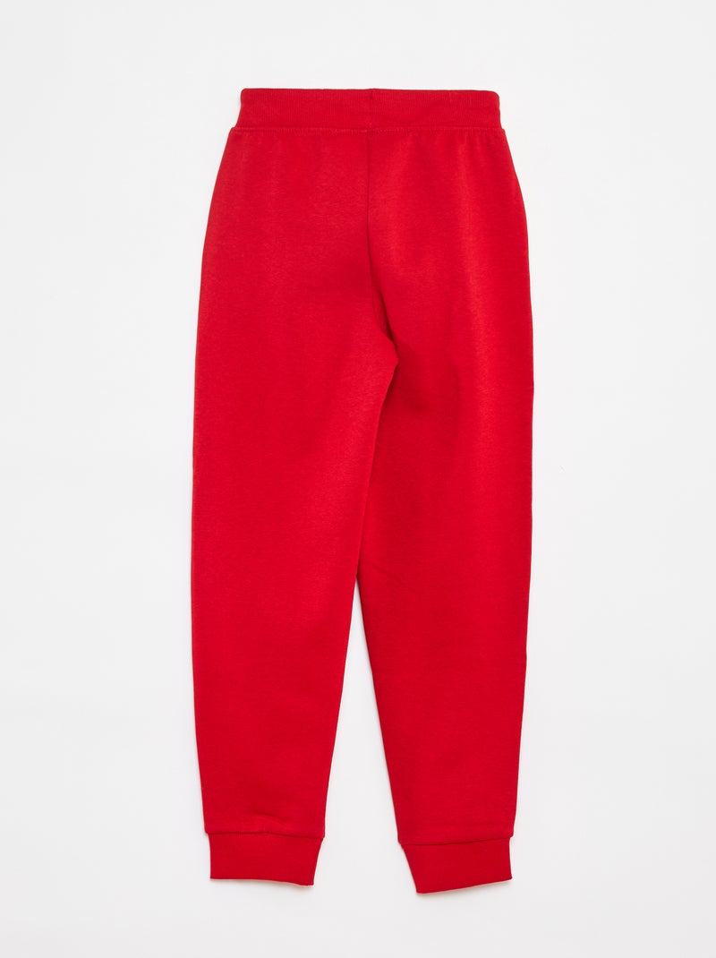 Calças de fato de treino Vermelho - Kiabi