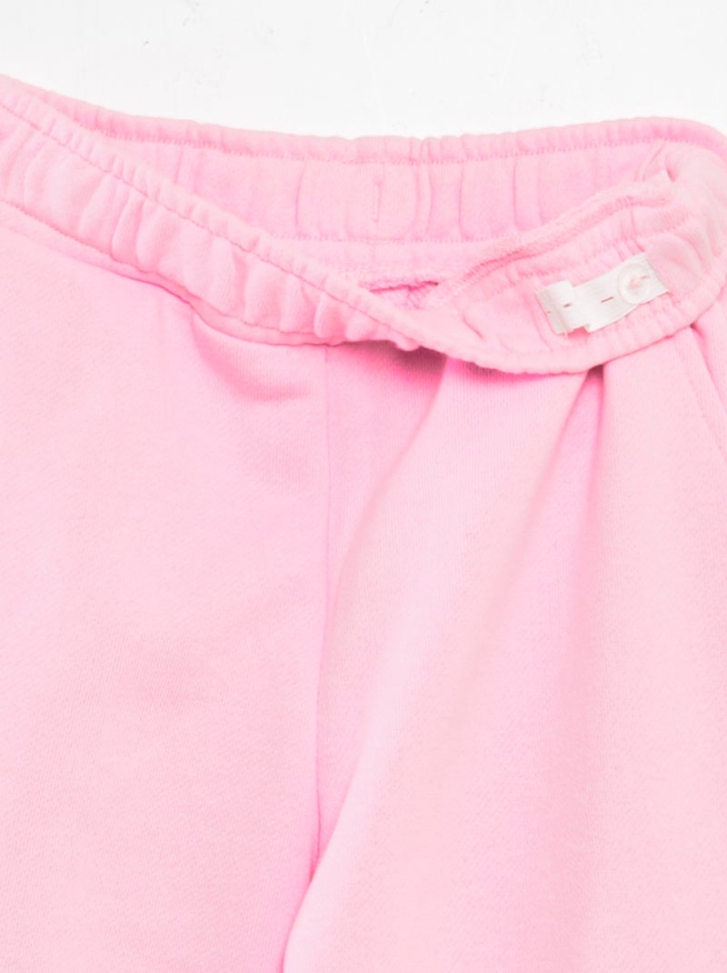 Calças de fato de treino wide leg ROSA - Kiabi