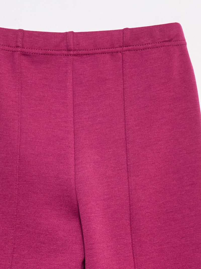 Calças de fato de treino wide leg Rosa - Kiabi