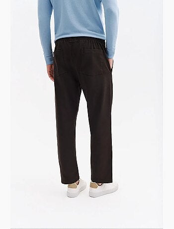 Calças de fato masculinas em algodão stretch giesto