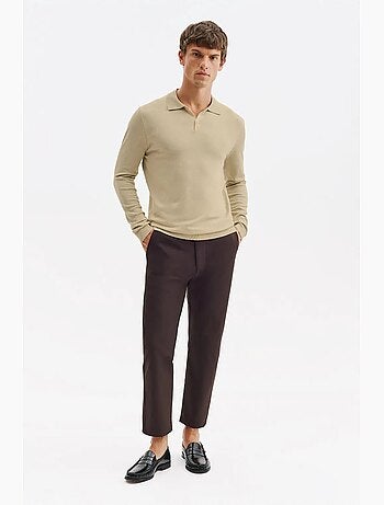 Calças de fato masculinas giesto