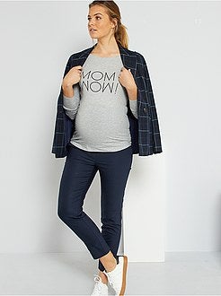 Calças de fato pré-mamã - Kiabi