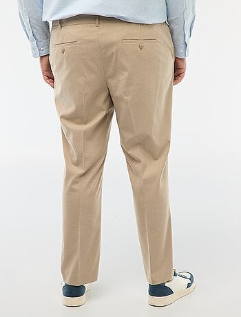 Calças de fato slim