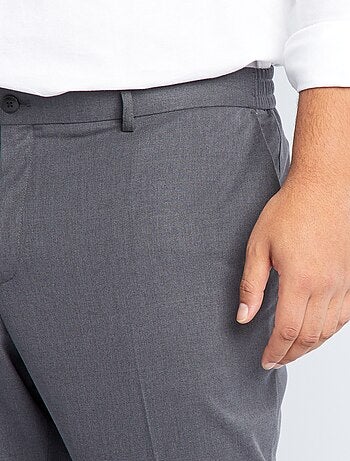 Calças de fato slim