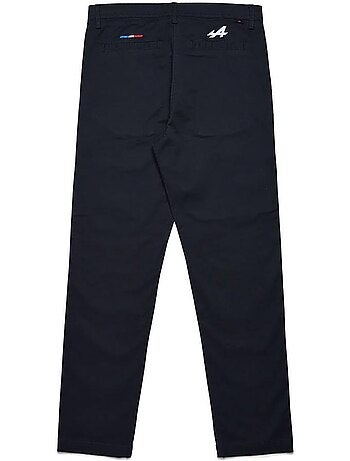Calças de gabardine kappa istrion pretas para homem