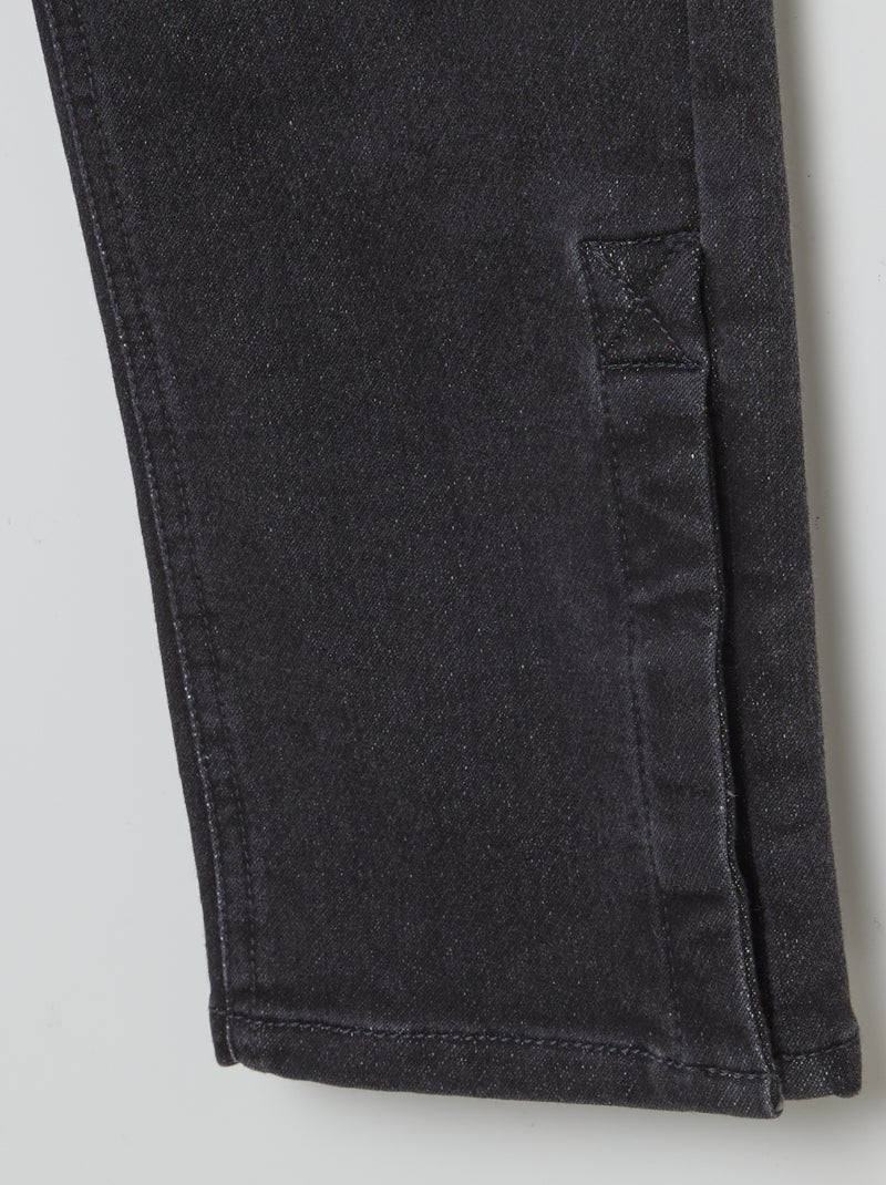 Calças de ganga - So Easy PRETO - Kiabi