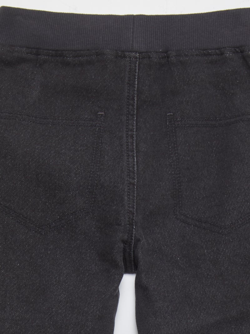 Calças de ganga - So Easy PRETO - Kiabi