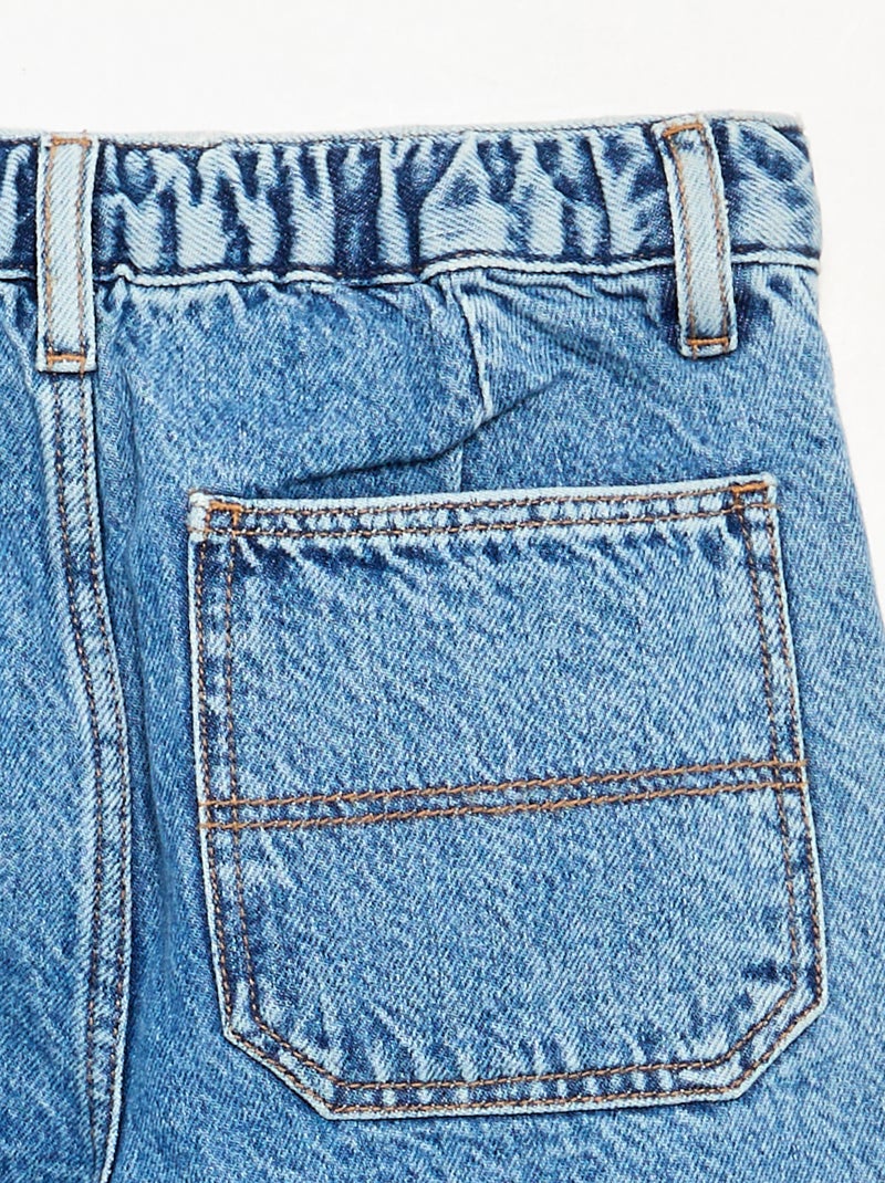 Calças de ganga baggy Azul - Kiabi
