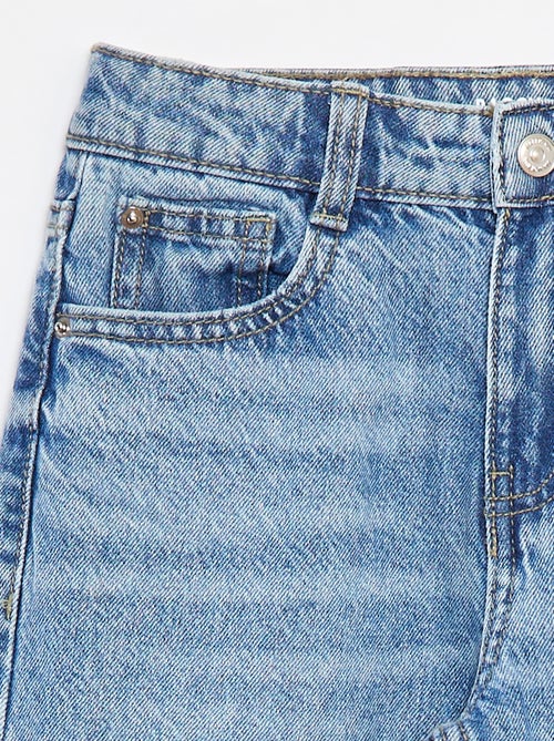 Calças de ganga baggy com 5 bolsos - Kiabi