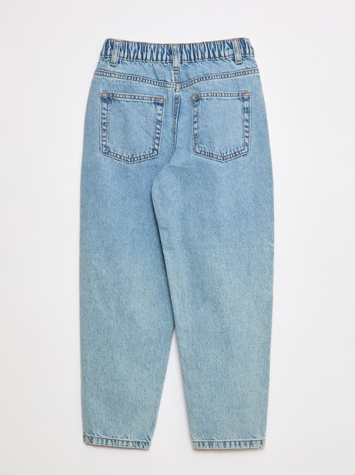 Calças de ganga barrel - Kiabi