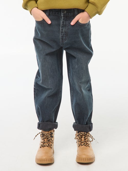 Calças de ganga barrel - Kiabi