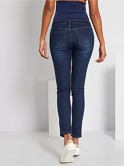 Calças de ganga 'barriga lisa' - Kiabi