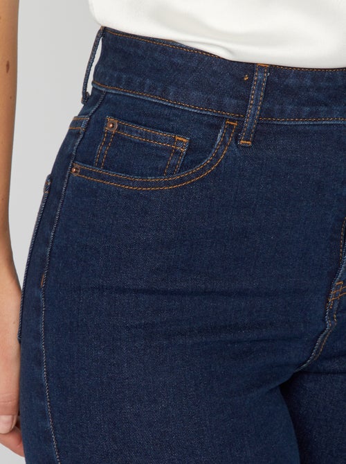 Calças de ganga boca de sino - L30 - Kiabi