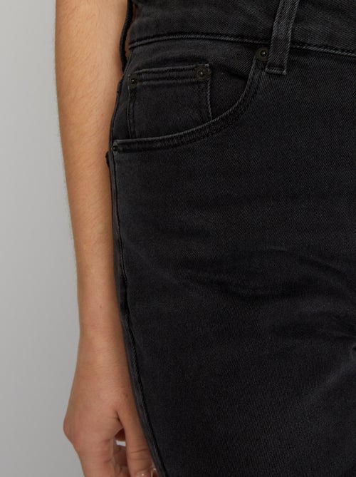 Calças de ganga boca de sino - L30 - Kiabi