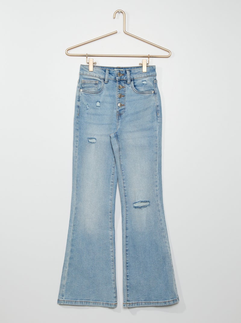 Calças de ganga bootcut Azul - Kiabi
